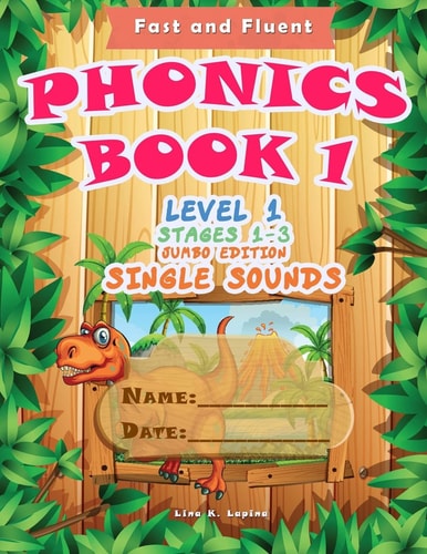 Phonics Book 1 Level 1. Stages 1 - 3. Jumbo Edition