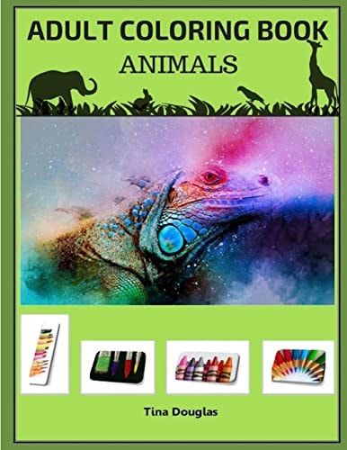 Adult Coloring Book Animals Inspiring and Fun THEMED Coloring Book for Adults