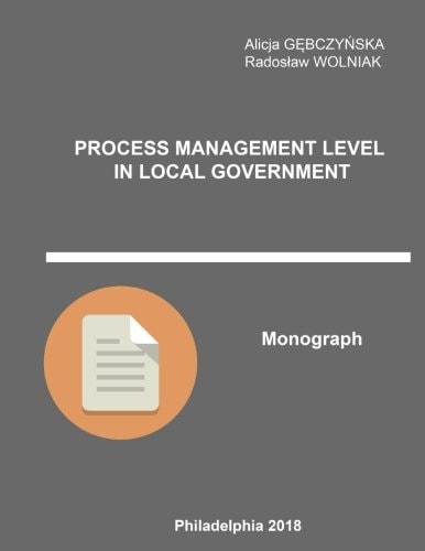 Process Management Level in Local Government Monograph