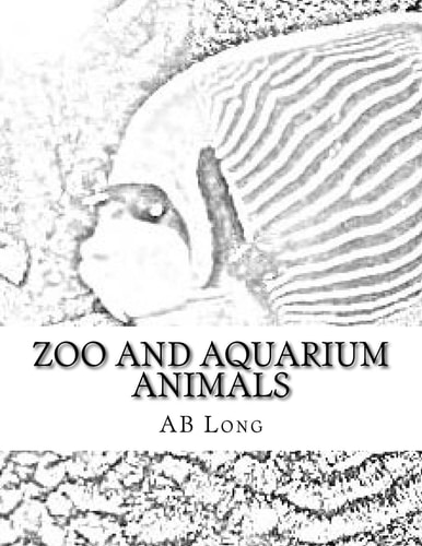 Zoo and Aquarium Animals A Color Me Calm Coloring Book