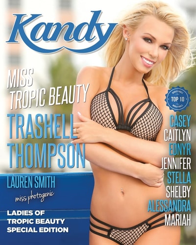 Kandy Magazine Ladies of Tropic Beauty Special Edition Miss Tropic Beauty Trashell Thompson