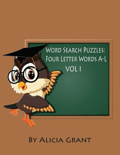 Word Search Puzzles Four Letter Words A-L