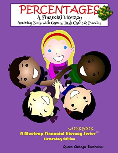 Percentages - a Financial Literacy Activity Book with Games,Task Cards and Puzzles