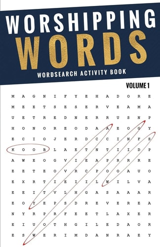 Worshipping Words - Activity Book Wordsearch Volume 1