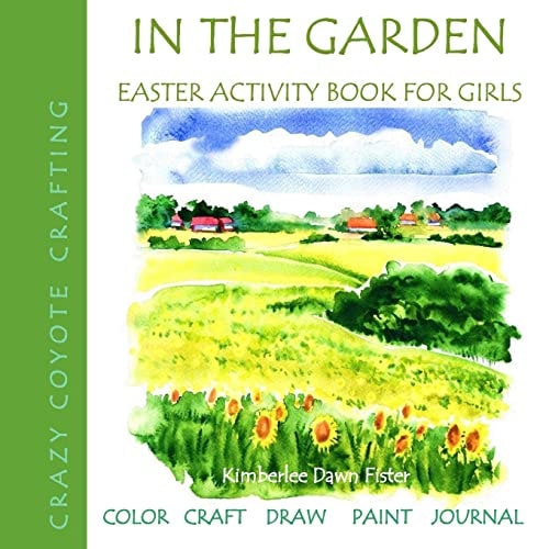 In the Garden Easter Activity Book for Girls