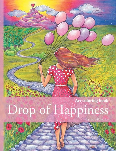 Drop of Happiness Art Therapy Coloring Book