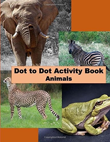 Dot to Dot Activity Book Animals
