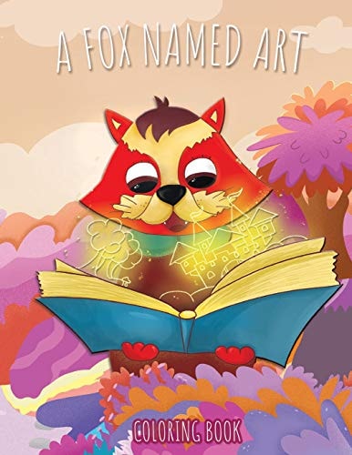 A Fox Named ART Coloring Book