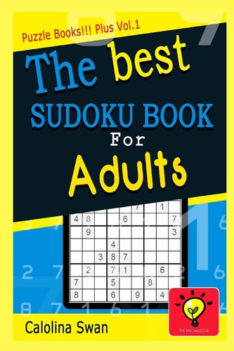 The Best Sudoku Puzzle Book for Adults Puzzle Books Plus Vol. 1