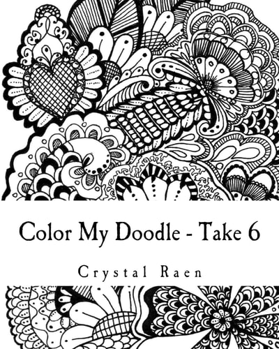 Color My Doodle - Take 6 Adult Coloring Book