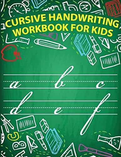 Cursive Handwriting Workbook for Kids Workbook Cursive, Workbook Tracing, Cursive Handwriting Workbook for Teens, Cursive Handwriting Workbook for Kids Grade 2