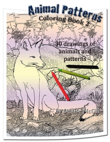 Animal Patterns Coloring Book 2 30 Animals with Organic Patterns for You to Color