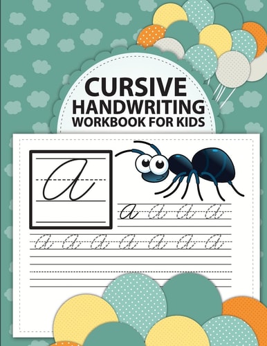 Cursive Handwriting Workbook for Kids Abc Workbooks for Preschool, Abc Workbook for Kindergarten, Workbooks for Preschoolers, K Workbook Age 5