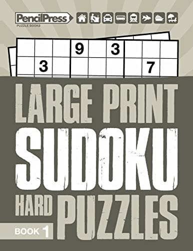 Large Print Hard Puzzles Book 1