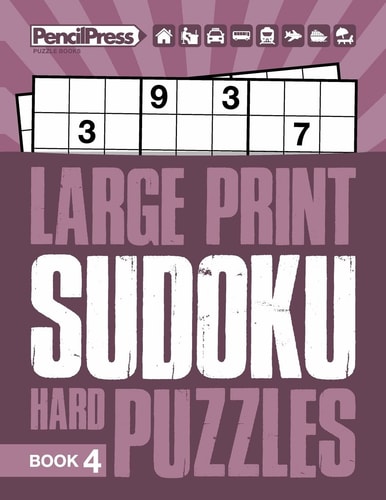 Large Print Hard Puzzles Book 4