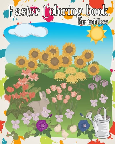 Easter Coloring Book For Toddlers