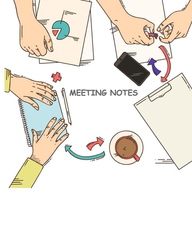 Meeting Notes Project Taking Minutes of Meetings Notes Includes Attendees, and Action Items