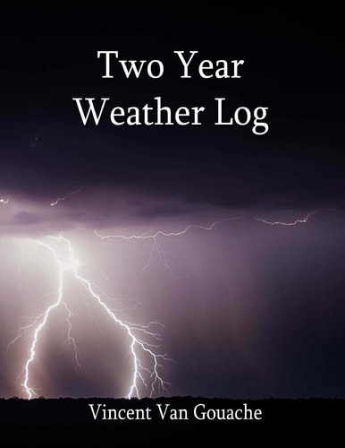 Two Year Weather Log 6 X 9 Soft Cover