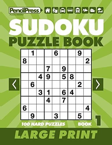 Sudoku Puzzle Book 1 (Large Print)