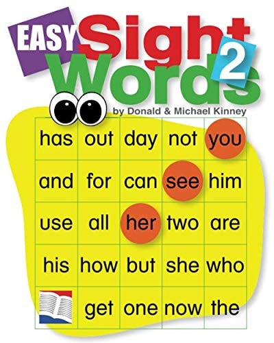 Easy Sight Words 2