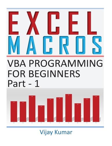 Excel Macros VBA Programming for Beginners Part 1