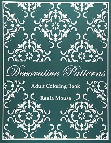 Decorative Patterns (Adult Coloring Book)