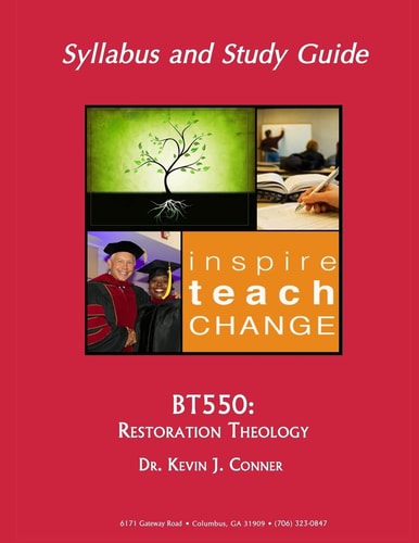 Bt550 Restoration Theology