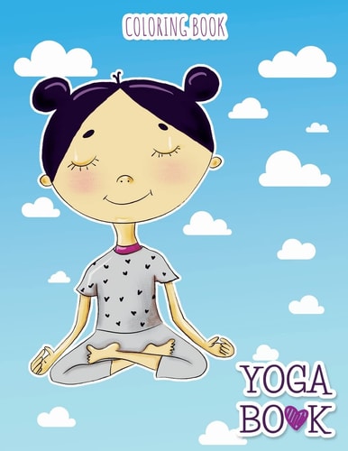 Yoga Book Coloring Book