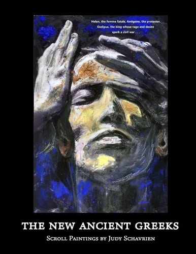 The New Ancient Greeks Scroll Paintings by Judy Schavrien