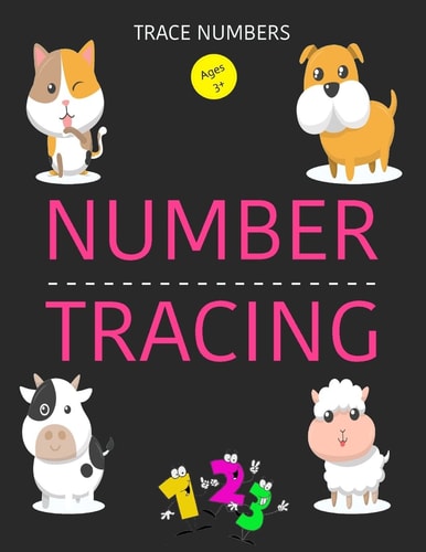 Trace Numbers Number Tracing Book, Learning Number 0 to 20, Handwriting Practice Book For Kids Age 3-5 Year