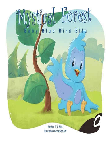 Mystical Forest Baby Blue Bird Ella