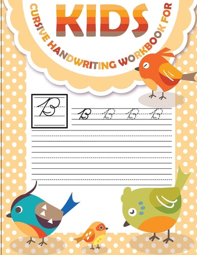 Cursive Handwriting Workbook for Kids Workbook Cursive, Workbook Tracing, Cursive Handwriting Workbook for Teens, Cursive Handwriting Workbook for Kids Grade 2
