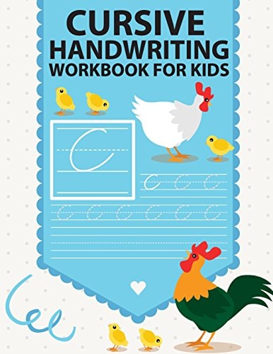 Cursive Handwriting Workbook for Kids Workbook Cursive, Workbook Tracing, Cursive Handwriting Workbook for Teens, Cursive Handwriting Workbook for Kids Grade 2