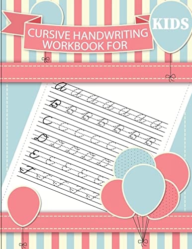 Cursive Handwriting Workbook for Kids Workbook Cursive, Workbook Tracing, Cursive Handwriting Workbook for Teens, Cursive Handwriting Workbook for Kids Grade 2