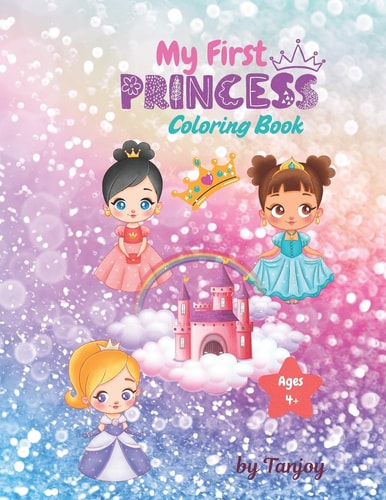 My First Princess Coloring Book