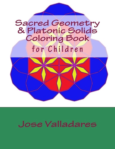 Sacred Geometry and Platonic Solids Coloring Book for Children