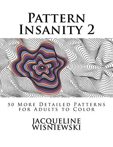 Pattern Insanity 2 50 More Detailed Patterns for Adults to Color
