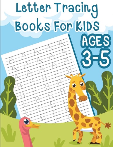Letter Tracing Books for Kids Ages 3-5 Letter Tracing Book for Preschoolers, Letter Tracing Workbook, Letter Tracing Preschool