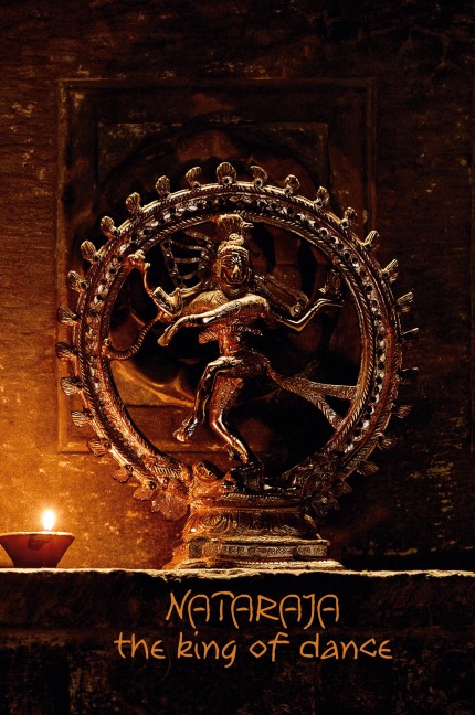 Nataraja the King of Dance: 108-page Writing Diary With the Dancing Form of Shiva Nataraj (6 x 9 Inches / Black)