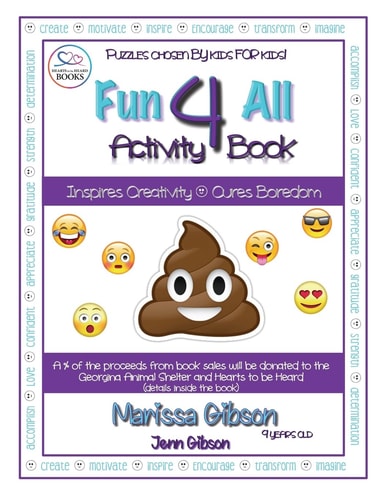 Fun 4 All Activity Book Inspires Creativity & Cures Boredom