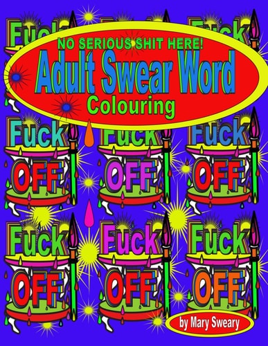 Adult Swear Word Colouring