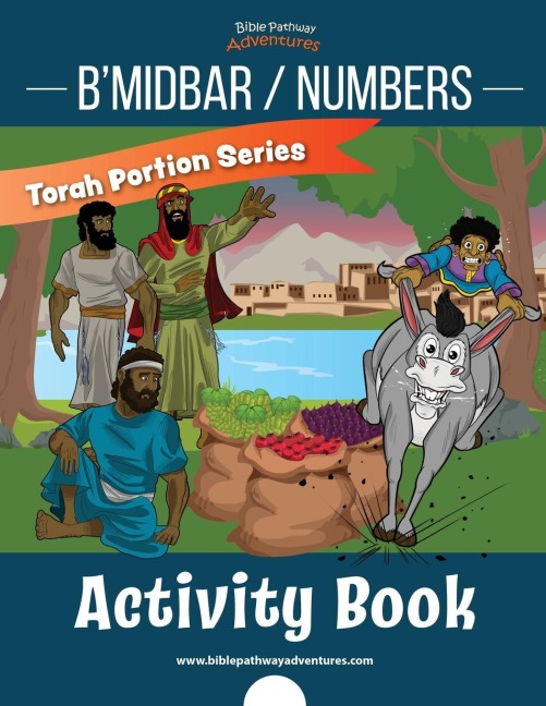 Bmidbar / Numbers Activity Book: Torah Portions for Kids