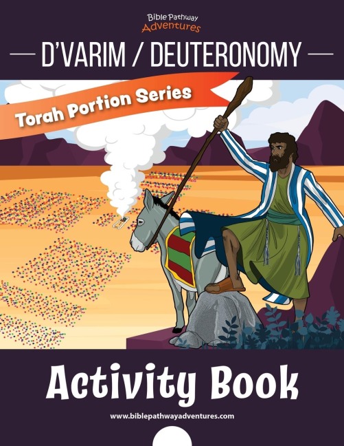 Dvarim / Deuteronomy Activity Book: Torah Portions for Kids