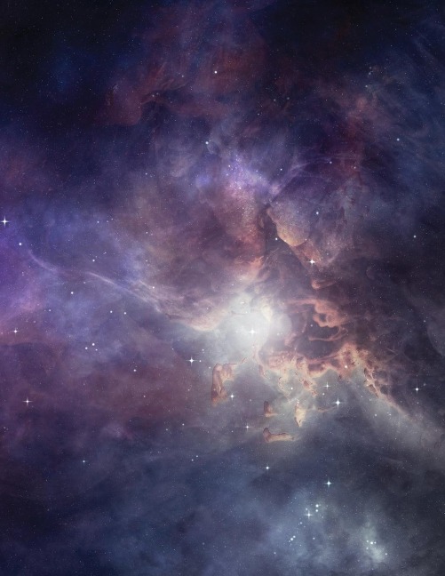 The World's Largest Sketchbook: Purple Celestial Space | Draw, Doodle, or Sketch
