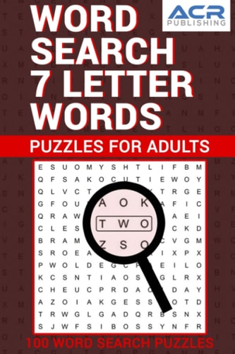 Word Search 7 Letter Words 100 Word Search Puzzles