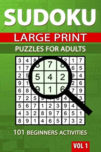 Sudoku Puzzles for Adults 101 Beginners Activities