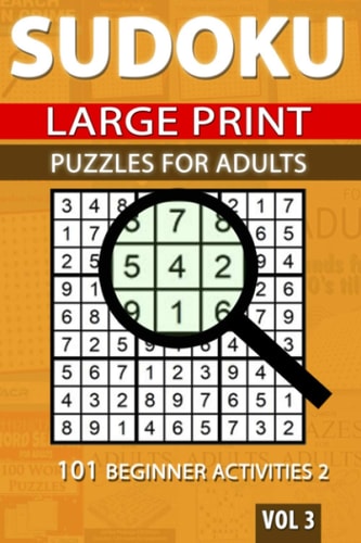 Sudoku Puzzles for Adults 101 Beginners Activities 2