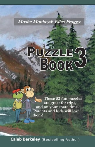 Moshe Monkey and Elias Froggy Puzzle Book 3