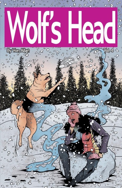 Wolfs Head Volume 4 - An Original Graphic Novel Series: Lauren Greene continues to struggle as she tries to understand the young artificial intelligence shes befriended. Frustrated, she realizes that she needs help and seeks it out as best she can. This