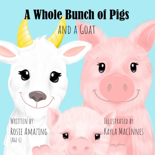 A Whole Bunch of Pigs and a Goat